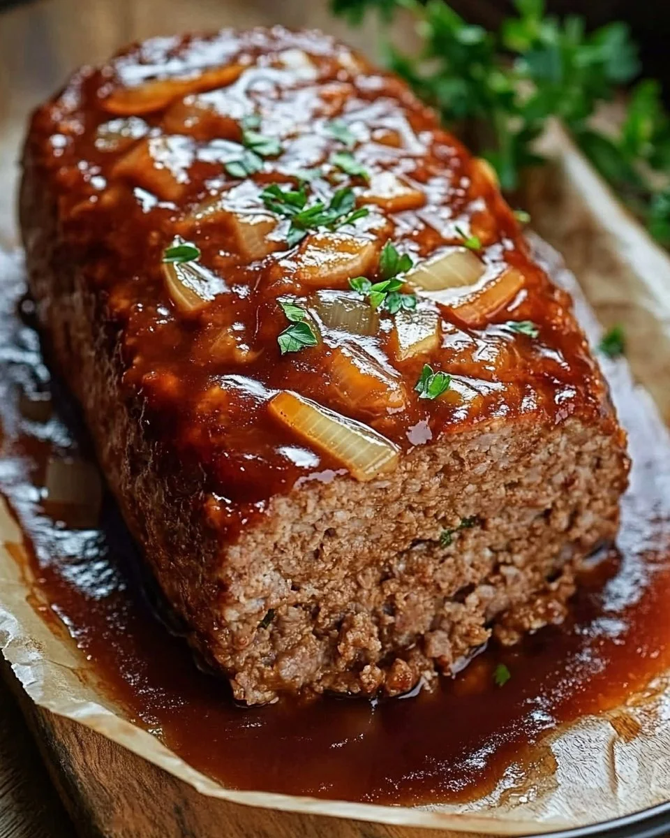 Hackbraten nach Omas Rezept – saftige und leckere Zubereitung für ein Familienessen.