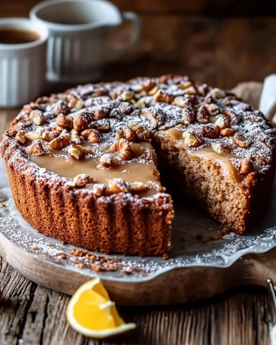 Nusskuchen in 5 Minuten